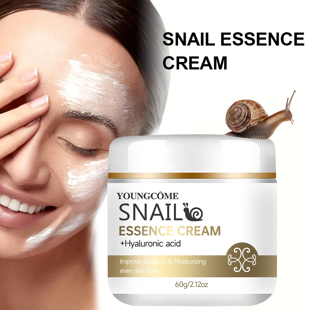 Skincare Glad2Glow - Crème à l'essence d'escargot avec acide