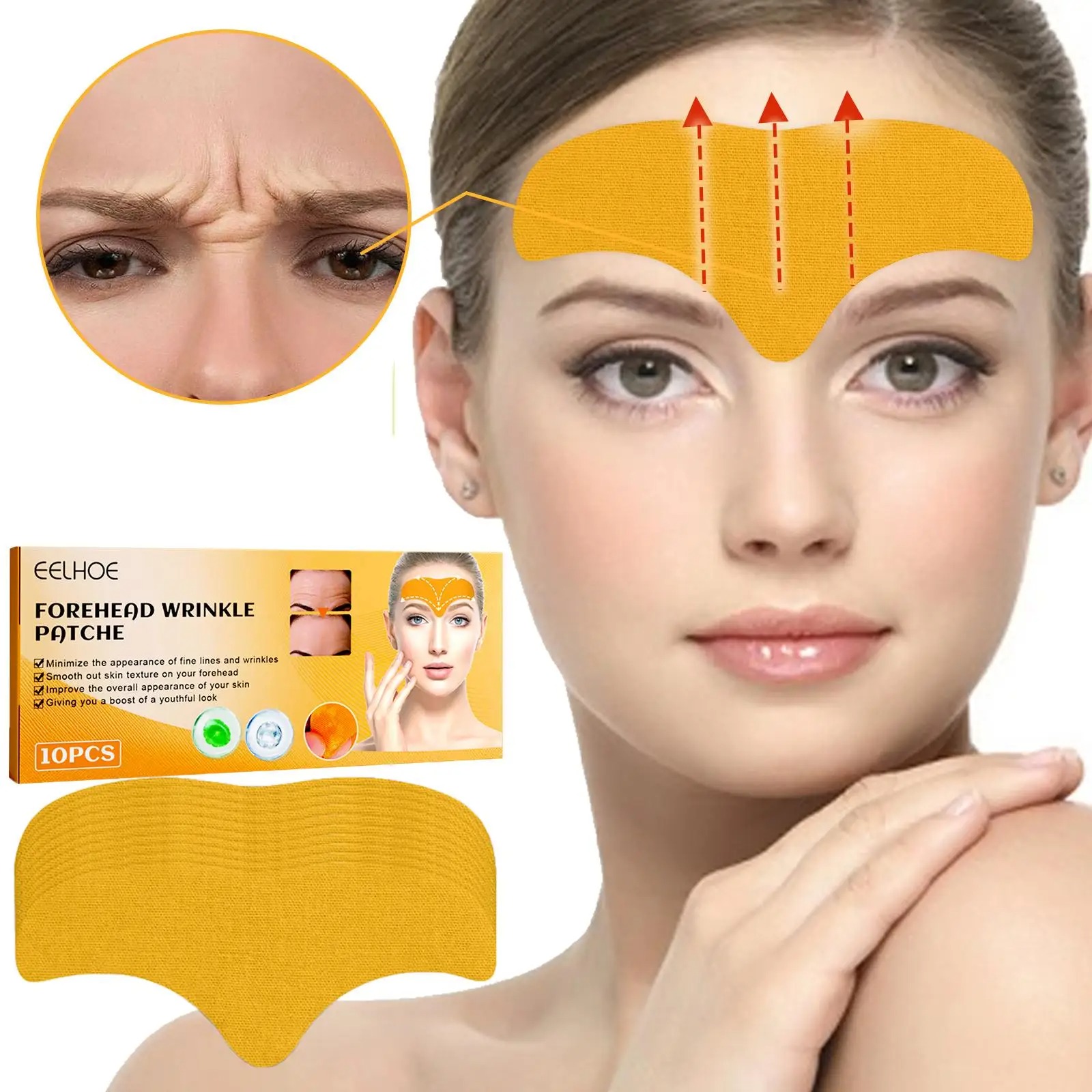 Skincare Glad2Glow - Patch de gel déformable pour le