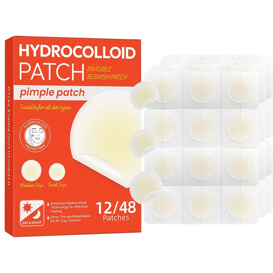 Skincare The Originote - Les patchs hydrocolloïdes pour l'acné, 48