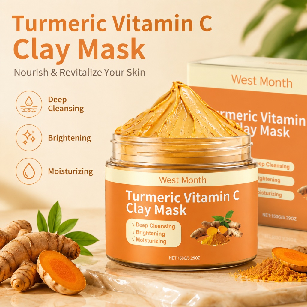 Masque à l'argile au curcuma e - Mud Mask Kaolin avis et prix