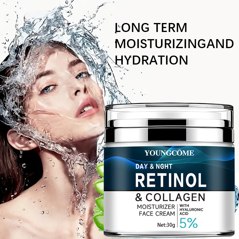 Crème au collagène au rétinol  - Skincare Glad2Glow avis et prix