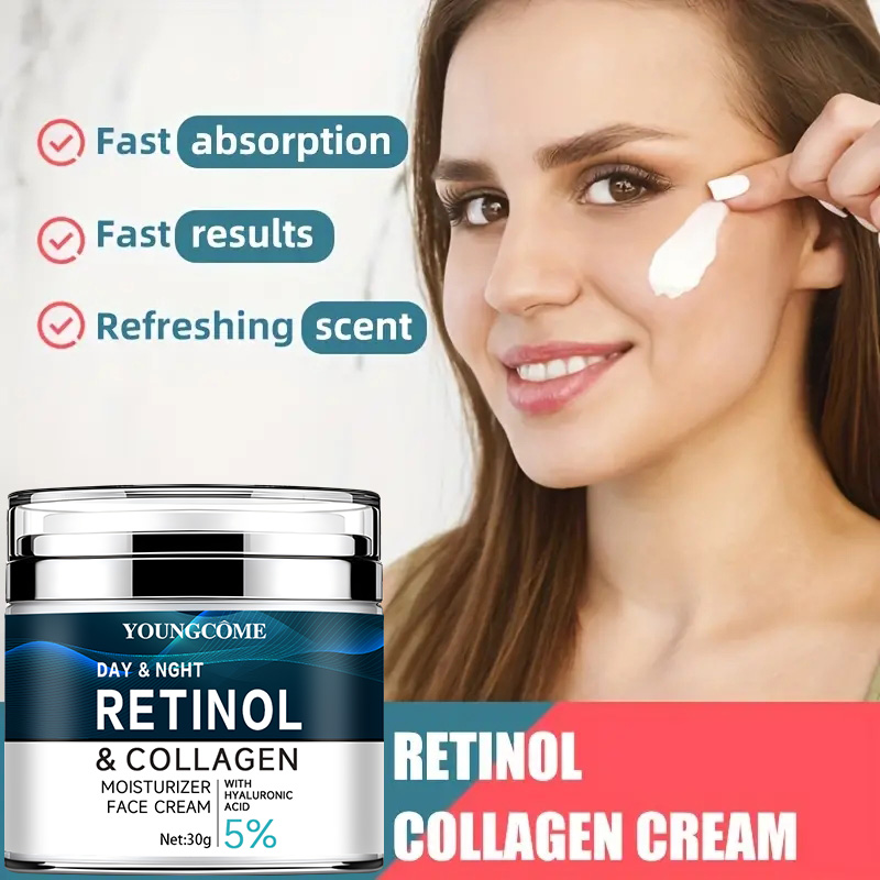 Crème au collagène au rétinol  - Skincare Glad2Glow avis et prix