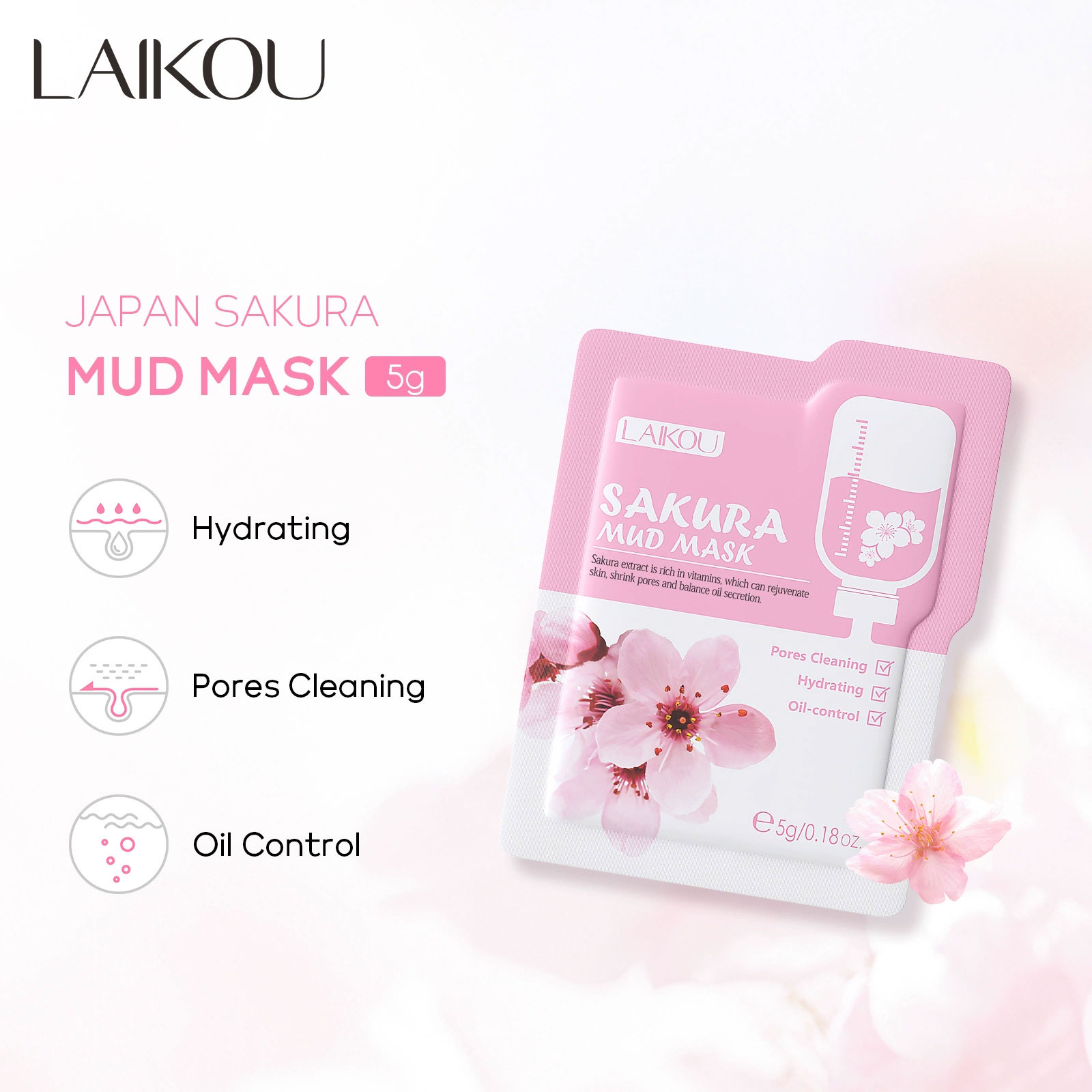LAIKOU-Sac de masque de boue S - Mud Mask Kaolin avis et prix