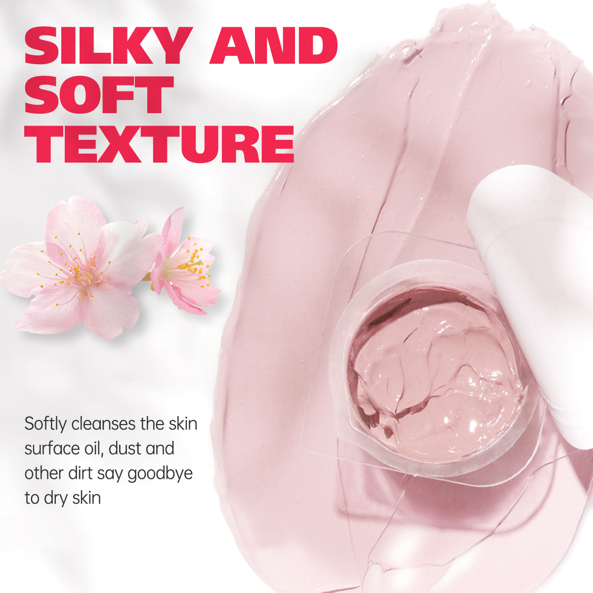 Masque de boue d'argile Sakura - Mud Mask Kaolin avis et prix