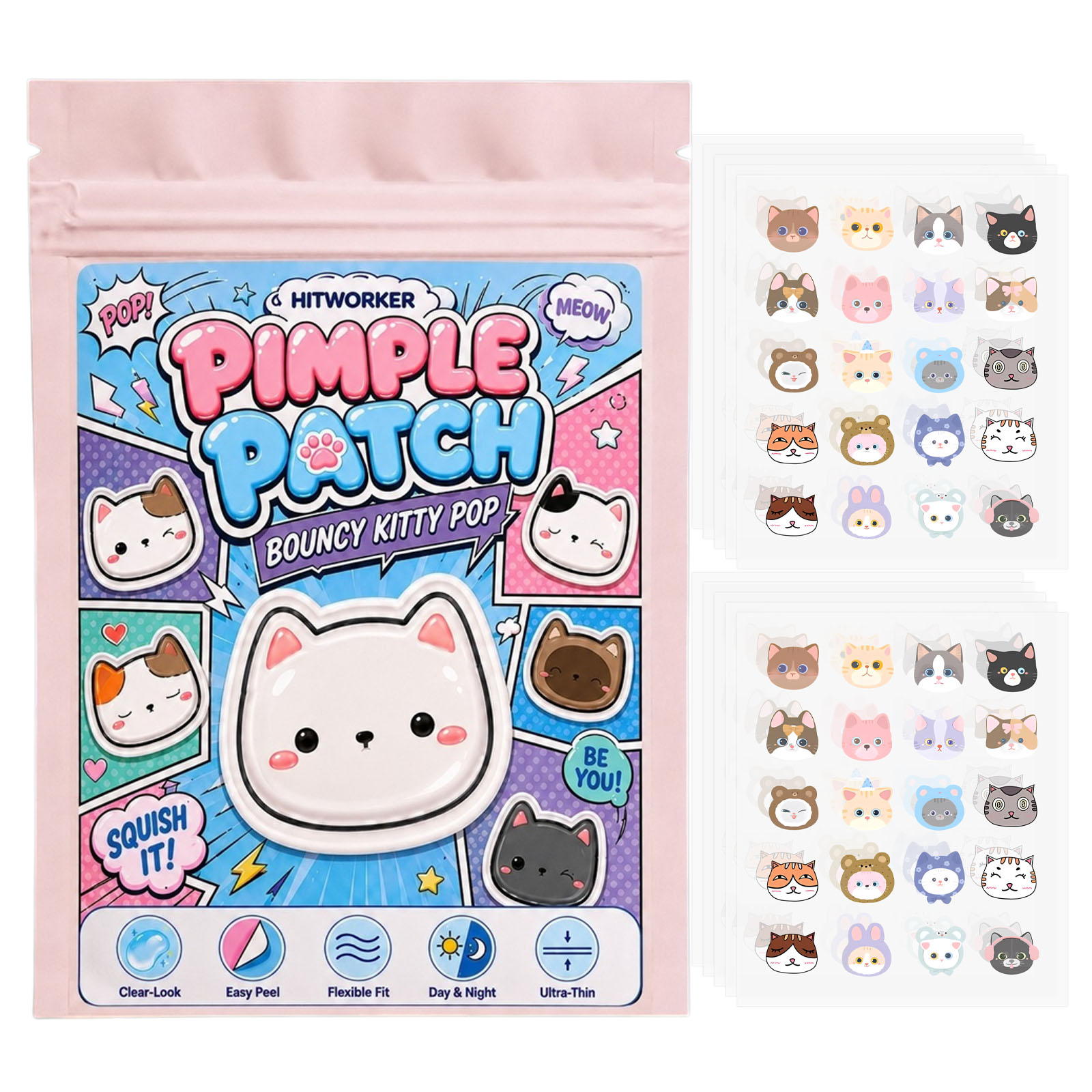 100 Patchs Hydrocolloïdes Mign - Skincare The Originote avis et prix