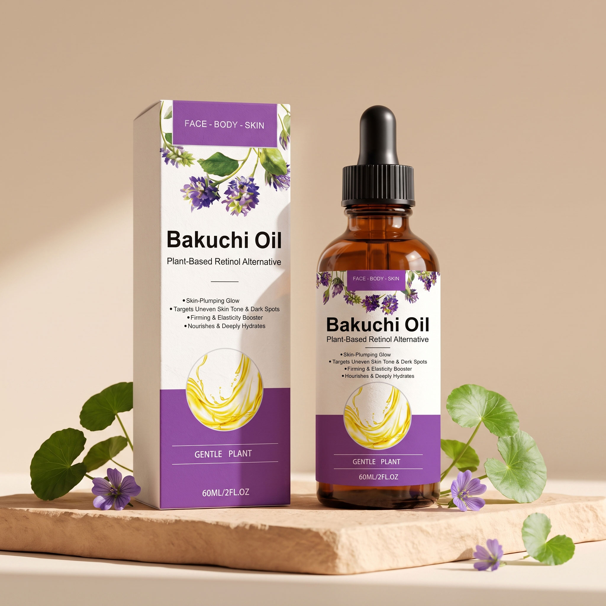 Sérum concentré de bakuchiol,  - Bakuchiol Retinol Alternative avis et prix