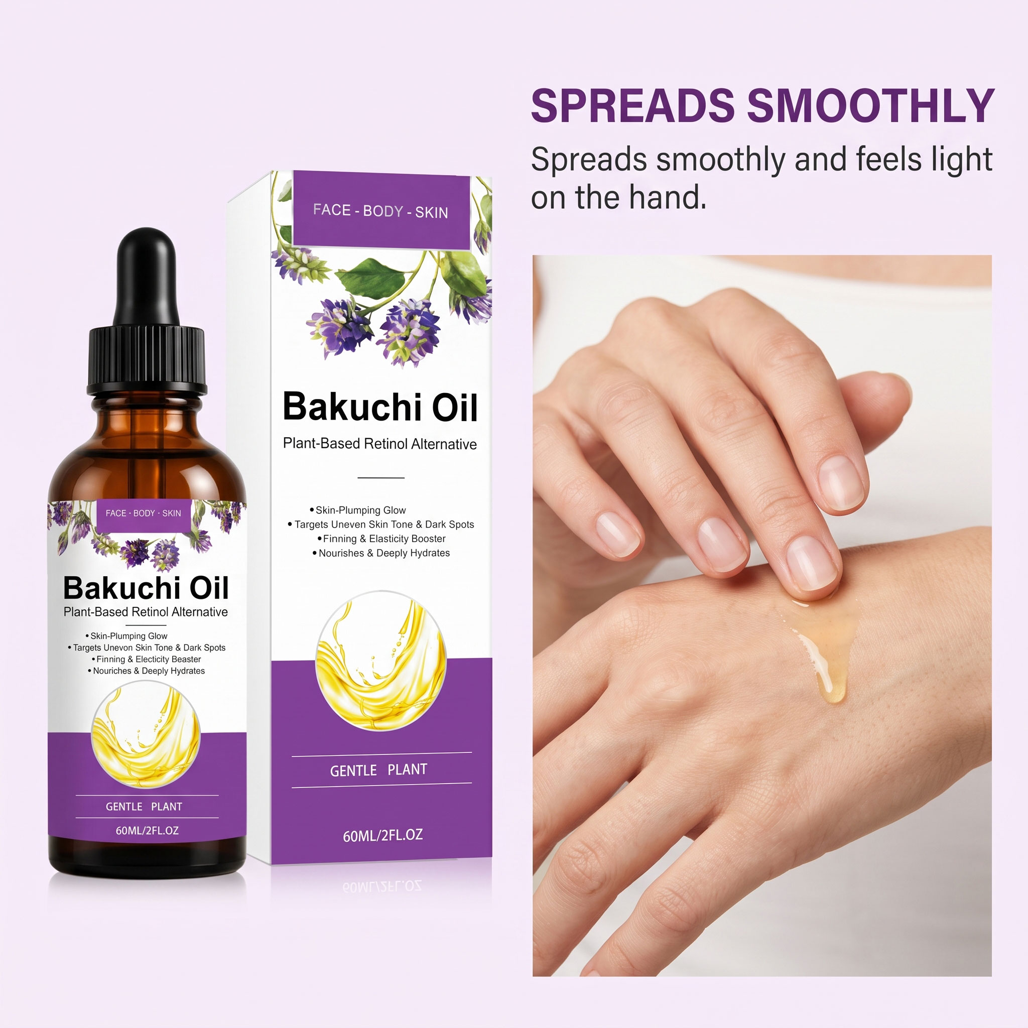 Sérum concentré de bakuchiol,  - Bakuchiol Retinol Alternative avis et prix