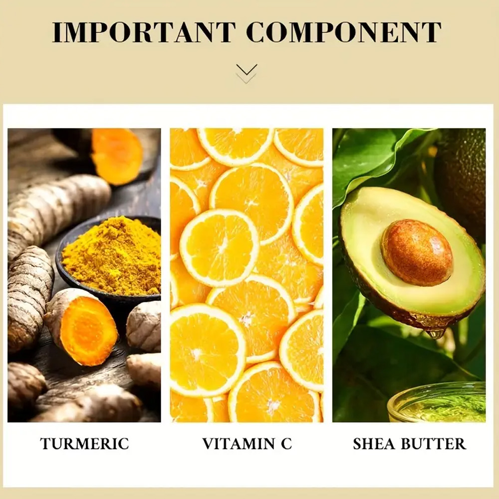 Curcuma vitamine C crème pour  - Skincare Glad2Glow avis et prix