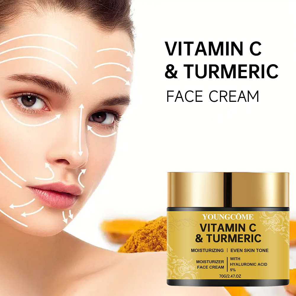 Curcuma vitamine C crème pour  - Skincare Glad2Glow avis et prix