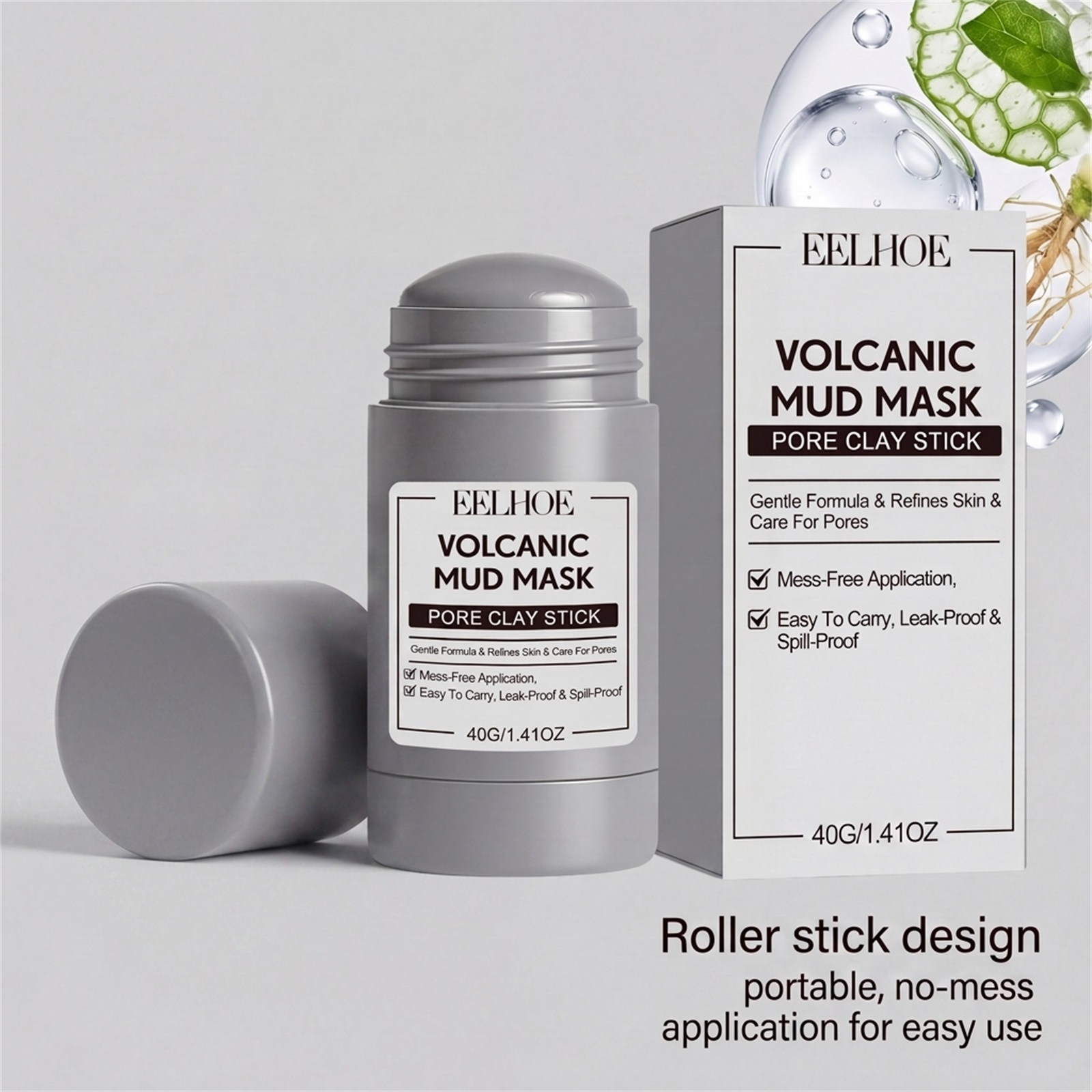 Masque en argile volcanique en - Mud Mask Kaolin avis et prix